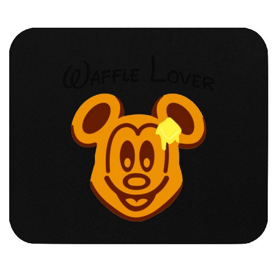 Waffle Mouse Mouse Pads, Mickey Waffle Lover Mouse Pads, Disney Epcot Mouse Pads
