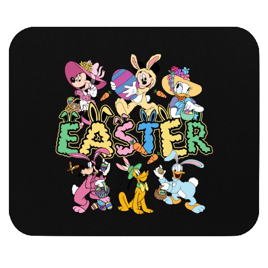Mickey & Friends Mouse Pads,Retro Disney Easter Mouse Pads