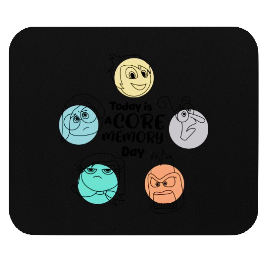 Today is a Core Memory Day Mouse Pads, Magical Vacation Mouse Pads, Disney World Mouse Pads, Inside Out Mouse Pads