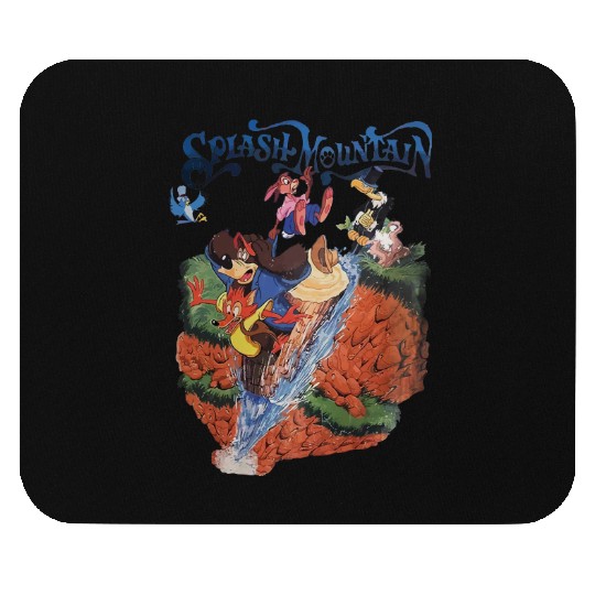 Retro Disneyland Splash Mountain Mouse Pads