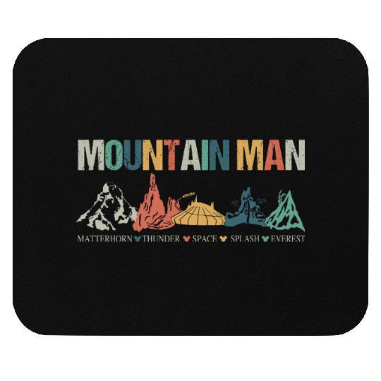 Mountain Man Disney Mouse Pads, Attractions Ride Mouse Pads