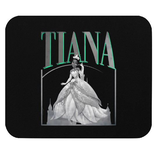 Retro Tiana 90s Mouse Pads, Disney princess Mouse Pads