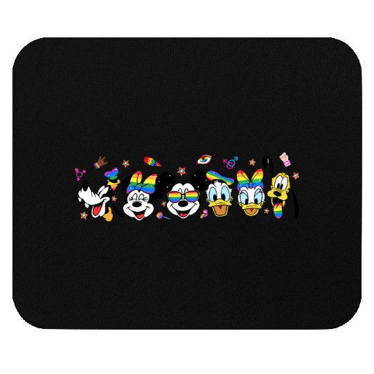 Disney Pride 2023 Mouse Pads, Rainbow Mickey