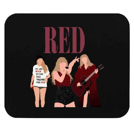 taylorswift red eras tour art Mouse Pads