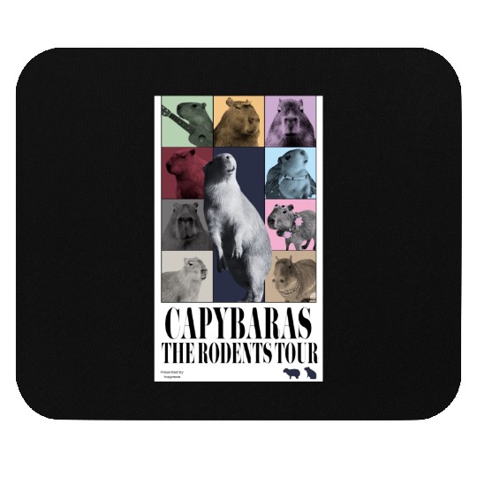 Capybara TaylorSwift Eras Tour Mouse Pads