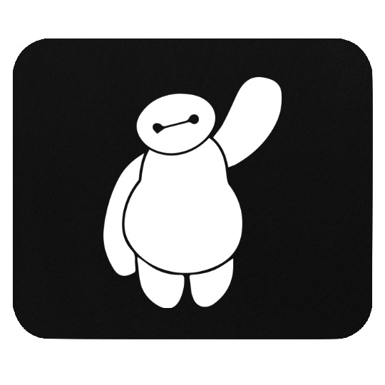 Disney Movie Big Hero 6 Baymax Waving Mouse Pads