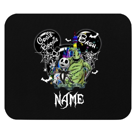 Oogie Boogie Bash Mickey Mouse Pads, Halloween Mouse Pads, Disney Customer Mouse Pads
