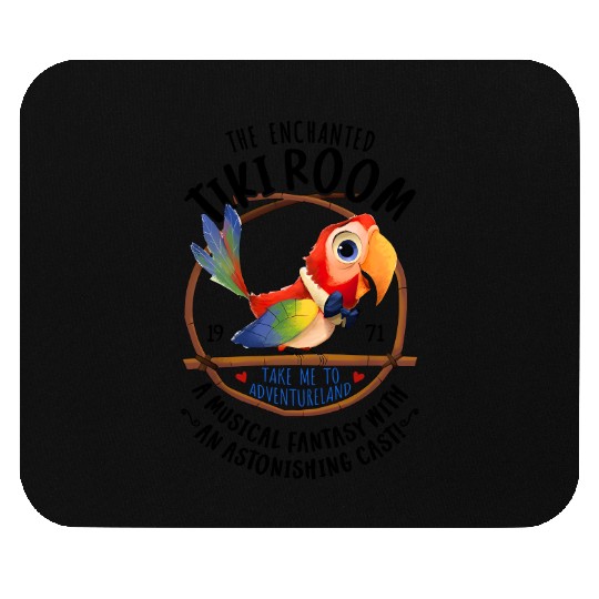 Retro Disneyland Enchanted Tiki Room Mouse Pads