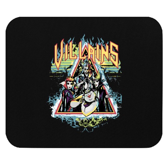 Retro Disney Villains Characters Maleficent Ursula Evil Mouse Pads