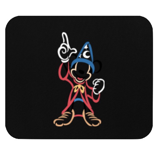 Sorcerer Mickey Embroidered Crewneck, Disney world embroidered Mouse Pads