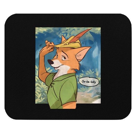 Vintage Disney Robin Hood Mouse Pads, Robin Hood