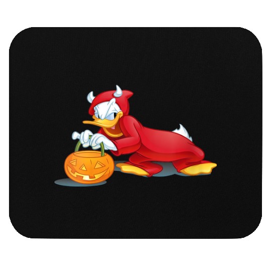 Womens Disney Halloween Donald Duck Devil Mouse Pads