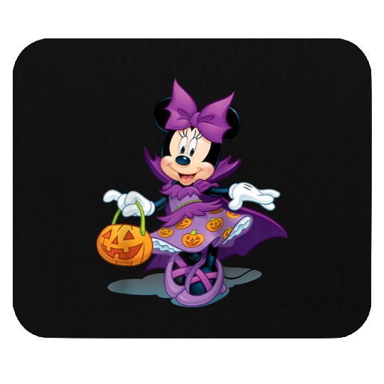 Disney Halloween Minnie Mouse Raglan Baseball Te Mouse Pads