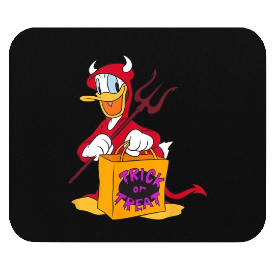 Disney Halloween Donald Duck Devil Trick or Trea Mouse Pads