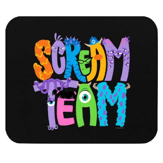 Disney and Pixars Monsters Inc Scream Team Hallo Mouse Pads
