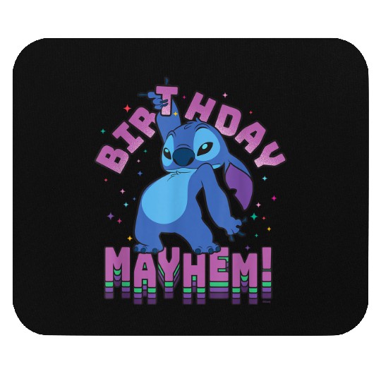Disney Lilo Stitch Disco Dance Birthday Mayhem Mouse Pads