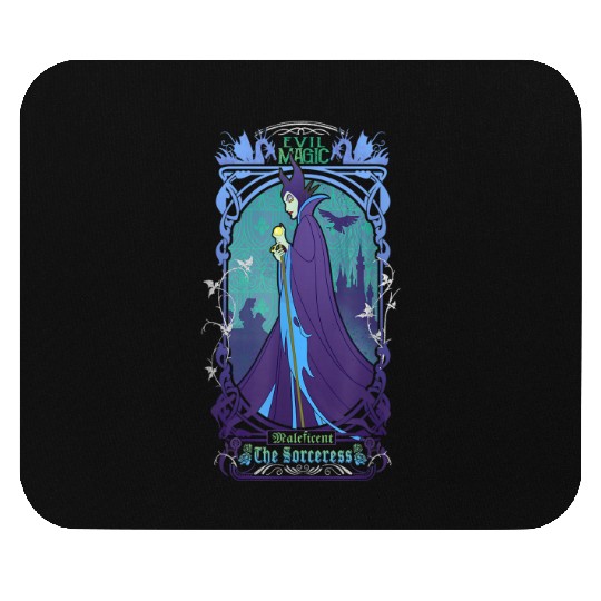 Disney Maleficent The Sorceress Deep Purple Grap Mouse Pads