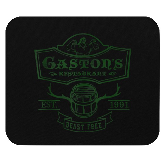Disney Beauty And The Beast Gastons Restaurant E Mouse Pads