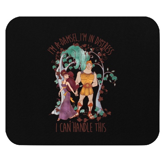 Retro Disney Hercules Meg I'm In Distress I Can Handle This Mouse Pads