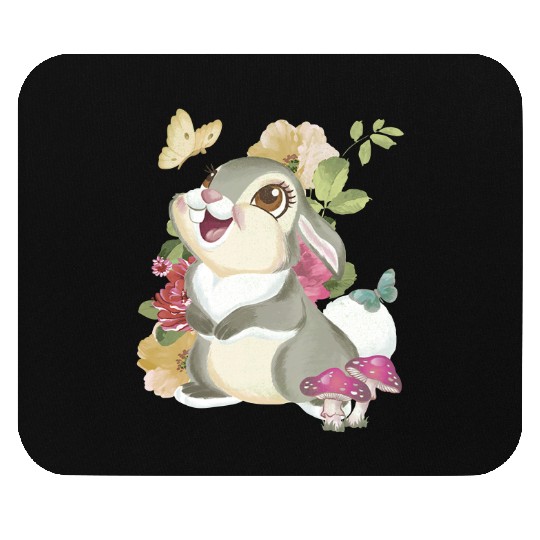 Disney Bambi Thumper Vintage Floral Mouse Pads
