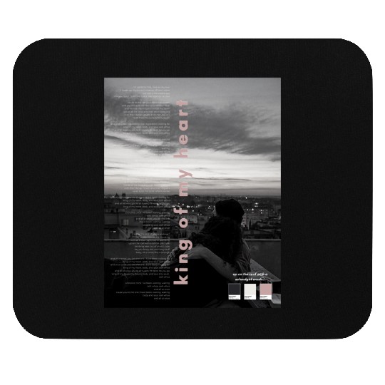 King of My Heart Taylorr Swift- Reputation Mouse Pads