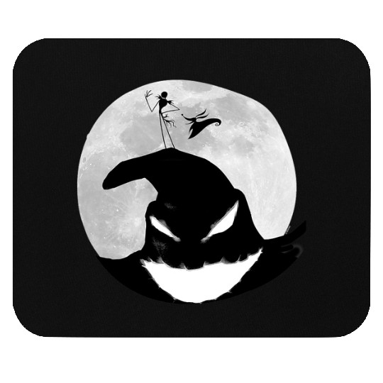 Disney Nightmare Before Christmas Jack Oogie Moon Mouse Pads