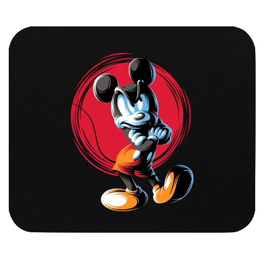 Retro Disney Mickey Angry Mouse Pads, Disney Mickeyu Mouse Mouse Pads