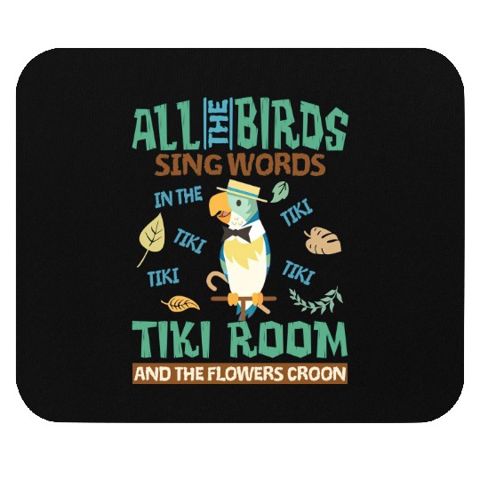 Retro Disneyland Enchanted Tiki Room Mouse Pads