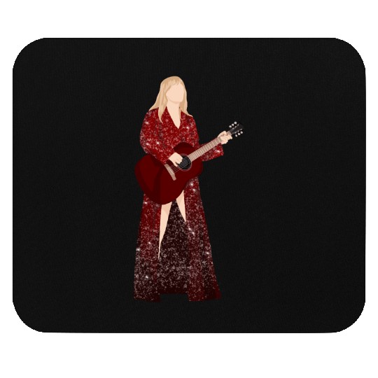 red eras tour Mouse Pads