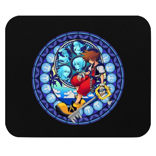 Disney Kingdom Hearts Sora Stained Glass Mouse Pads