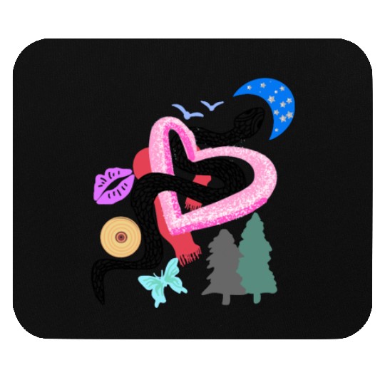 TaylorSwift eras inspired logo Mouse Pads