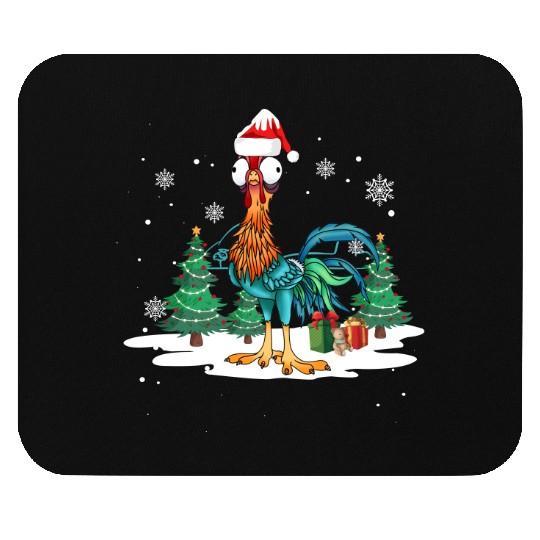 Hei Hei Moana Disney Christmas Mouse Pads, Funny Christmas Mouse Pads