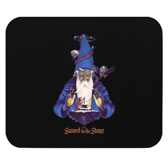 Disney The Sword In The Stone Comic Poster Retro Mouse Pads, Magic Kingdom Trip Mouse Pads,