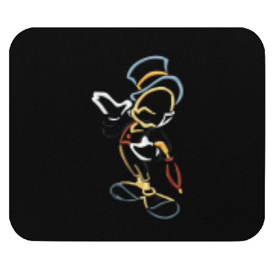 Jiminy Cricket Pinocchio Disney Embroidered Mouse Pads