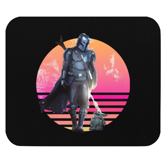 Disney Mandalorian Mouse Pads, Mandalorian Grogu Mouse Pads