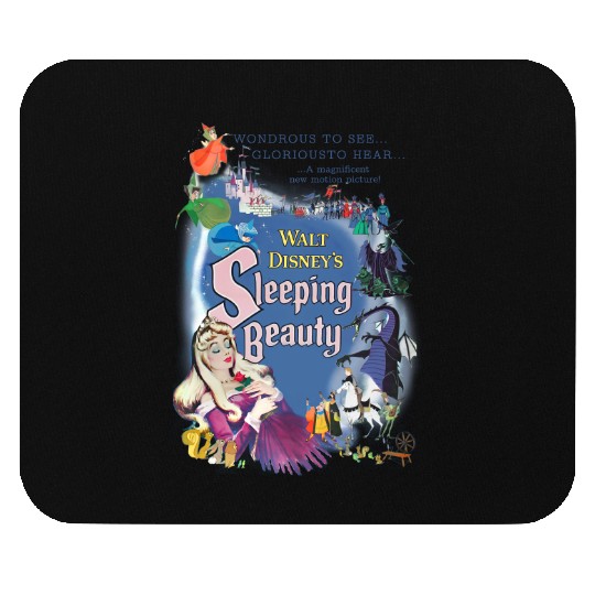 Retro Disney Sleeping Beauty Mouse Pads, Aurora and Prince Philip Mouse Pads