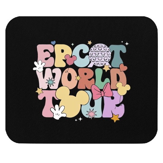 Epcot World Tour Mouse Pads, Disney Epcot World Tour Mouse Pads