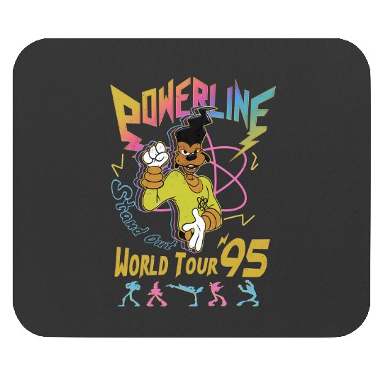 Retro Disney A Goofy Movie Powerline World Tour 95'  Mouse Pads