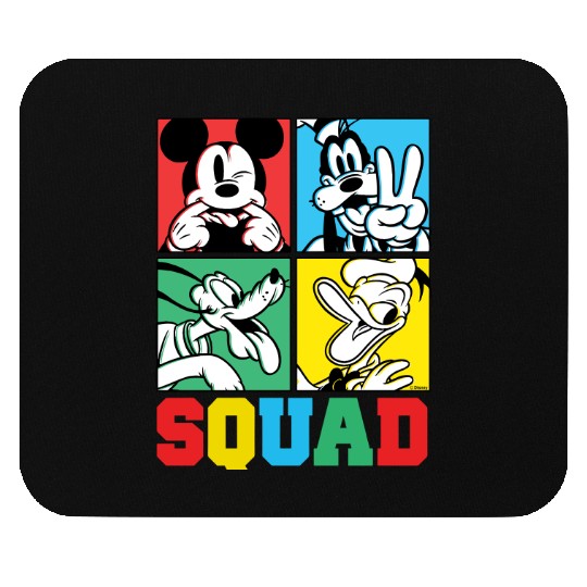 Mickey, Goofy, Donald, Pluto Squad Grid Mouse Pads, Disney Pluto Mouse Pads, Pluto And Friends Mouse Pads