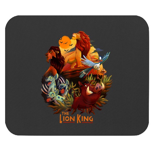 Discover Disney Lion King Main Cast Poster Graphic Mouse Pads