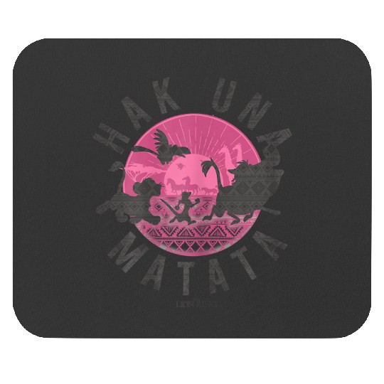 Disney Lion King Simba Silhouette Hakuna Graphic Mouse Pads