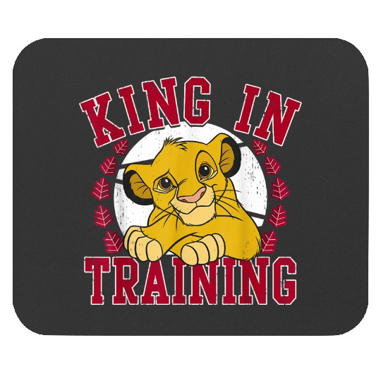 Disney Lion King Simba King In Training Circle Portrait Mouse Pads