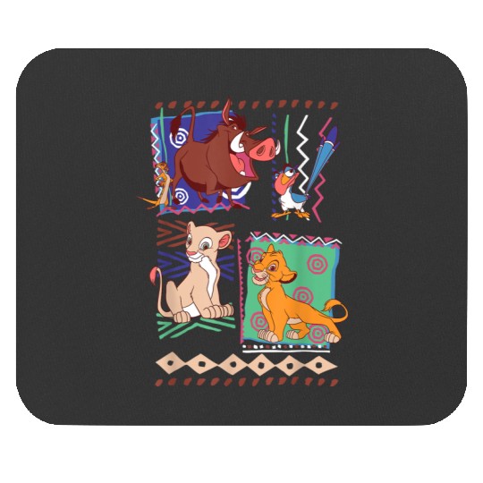 Disney Lion King Simba And Timon Graphic Mouse Pads