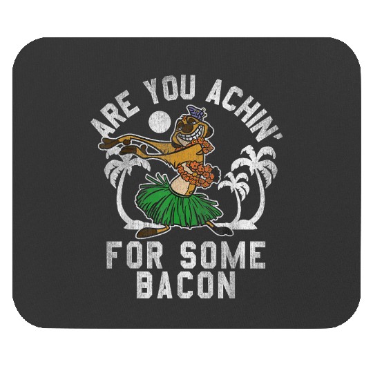Disney The Lion King Timon Achin' Bacon Distressed Hula Mouse Pads