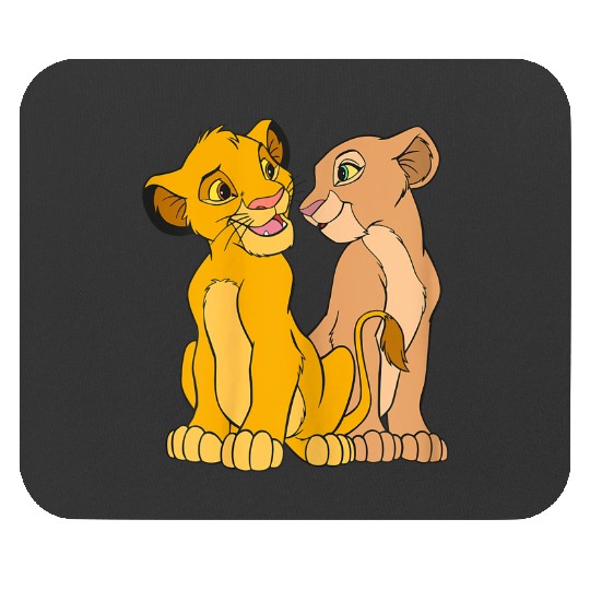 Disney The Lion King Young Simba And Nala Together Mouse Pads