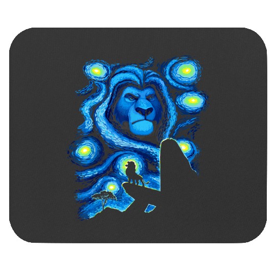 Disney The Lion King Mufasa Starry Night Pride Rock Mouse Pads