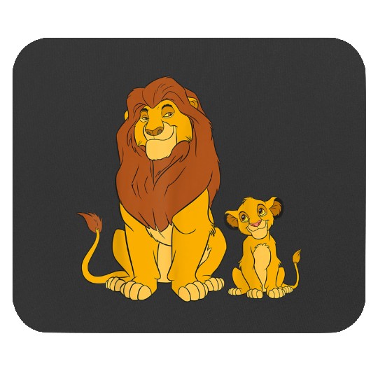 Disney The Lion King Young Simba And Mufasa Mouse Pads