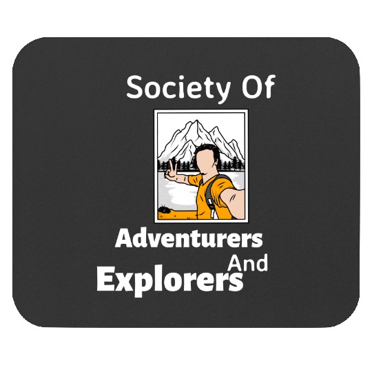Society Of Explorers And Adventurers DesignWanderlustDisney Mouse Pads