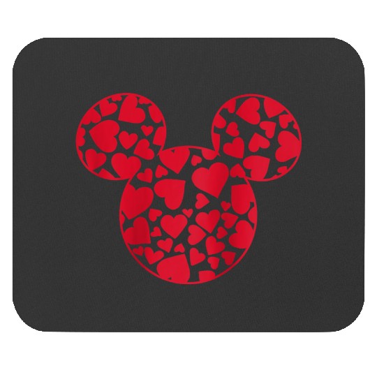 Disney Mickey And Friends Valentine's Day Mickey Heart Fill Raglan Mouse Pads