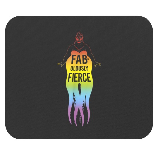 Disney Villains Ursula Rainbow Fabulously Fierce Mouse Pads
